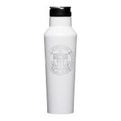 USC Trojans Corkcicle White Seal Engraved Sport Canteen